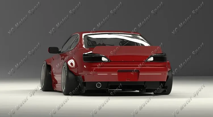 1999-2002 Nissan S15 Silvia Rocket Bunny Style Body Kit FRP (26)
