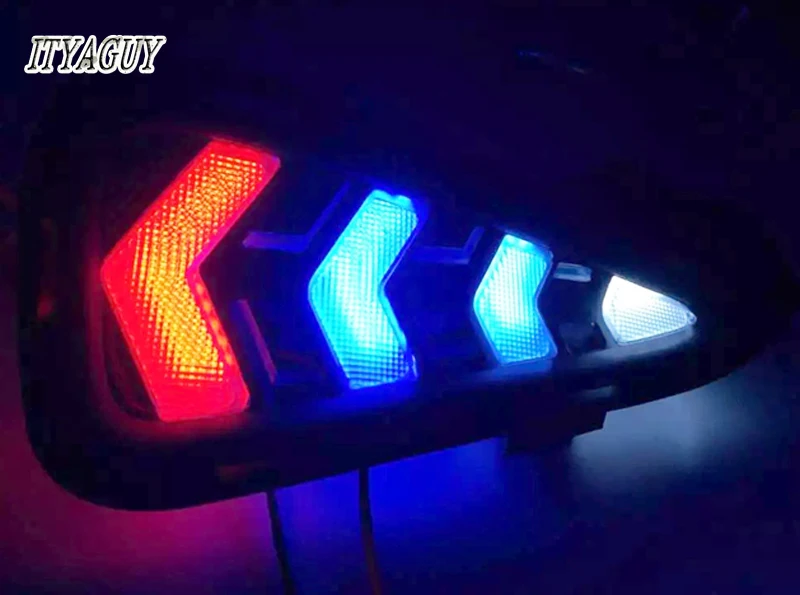 

New product 2pcs Car Coloured nightlight LED for Toyota Camry 2015 fog lamp car leading light led drl DRL Daytime running light