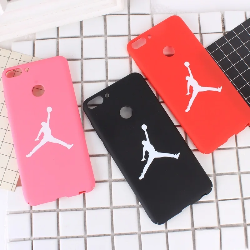 

Cute Candy Phone Case For Huawei P20 lite Hard back Cover Case On For Huawei P Smart Mate 10 lite NBA Jordan