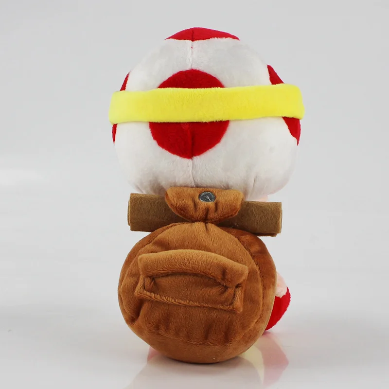 Супер гриб Марио плюшевая игрушка Toad Toadette мягкая кукла подарок для детей
