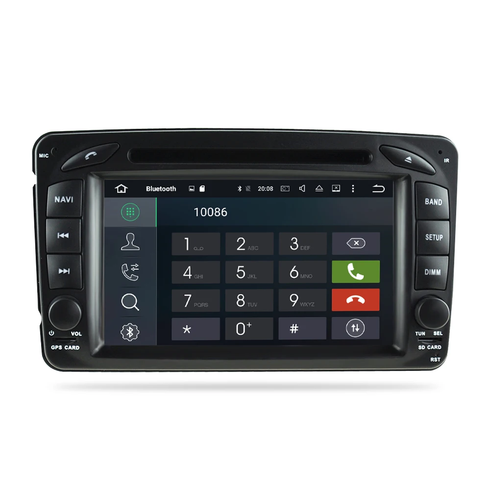 Perfect 4G RAM Android 8.0Car DVD Stereo for Mercedes/Benz//W209/W203/W208/W463/Vaneo/Viano/Vito Radio GPS Navigation Video Audio 3