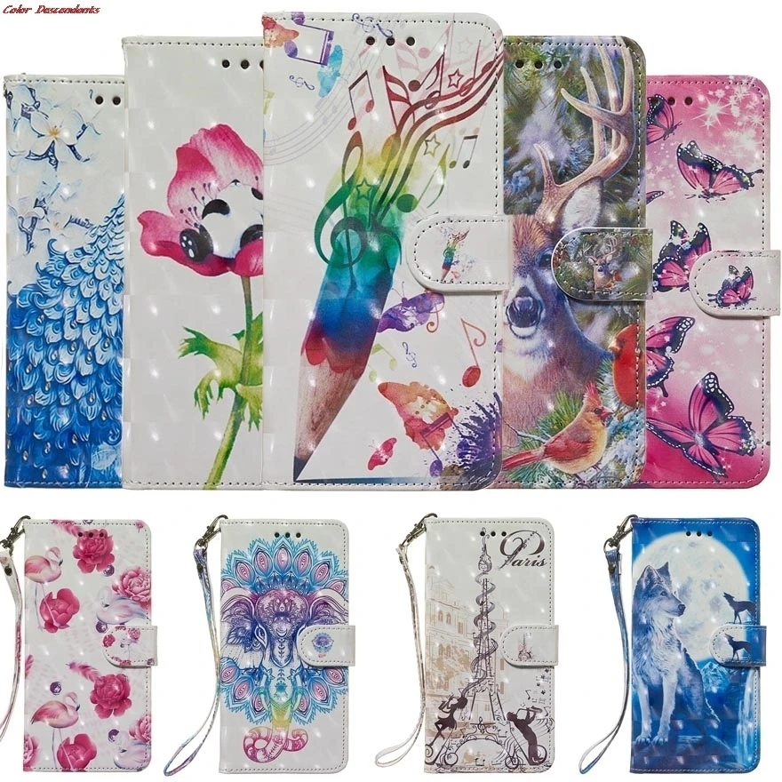 

Flip Stand Wallet Case for Huawei P Smart FIG LX1 LA1 Case for Huawei PSmart FIG-LX1 FIG-LA1 FIG-LX2 FIG-L22 Leather Phone Cover