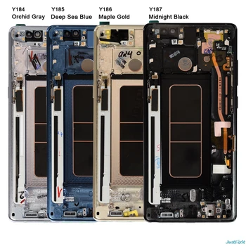

Super amoled For Samsung Galaxy Note 8 N950 N950F N950U LCD Display Touch Screen Working With Burn-in shadow