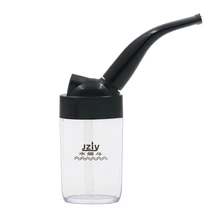 Циркулирующий Мини Кальян Изогнутая Трубка курительная трубка, трубка для мужчин сигарета держатель воды табак кальян курительная трубка аксессуары