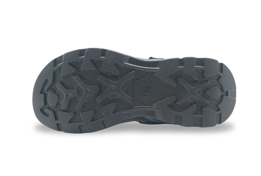 Apakowa/Летние кожаные спортивные сандалии с открытым носком для мальчиков; сандалии-гладиаторы с 3 ремешками; дышащая пляжная прогулочная обувь с петлей на пятке для мальчиков
