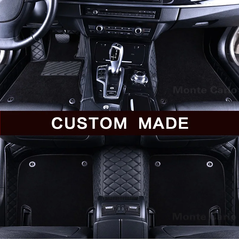 Автомобильный напольный коврик для Hyundai I30 i40 IX25 IX35 Creta Elantra Sonata Tucson Santa Fe Verna Accent Solaris