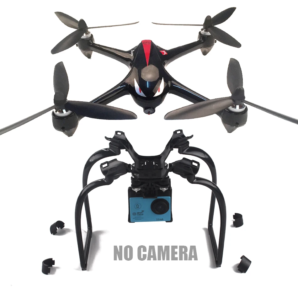 Шасси для ножек камеры MJX B2SE B2W B2C ( Bugs 2)|landing gear|gimbal mountgear landing |