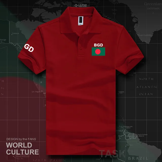 Bangladesh polo shirts men short sleeve white brands printed for