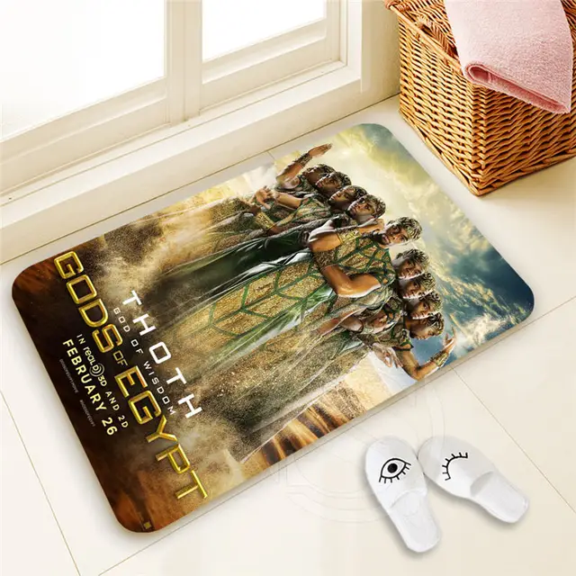 H P901 Custom Gods of Egypt13 Doormat Home Decor 100 Polyester