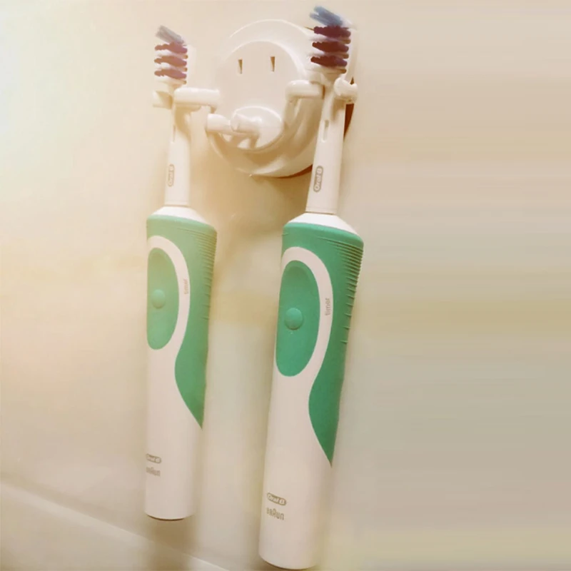 Toothbrush Holder Suction Hooks Shaver Organizer Bathroom Accessories Tooth Brush Holder Wall Mount Set Bathroom Sucker