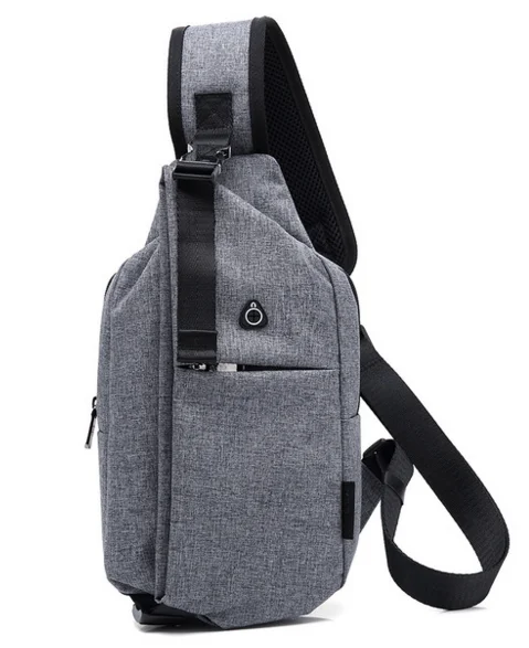 

simple Fashion Multi-function Men Fanny Pack Casual Sports Waist Bag Solid Color Durable Belt Bag Christmas Gift Heuptas D237