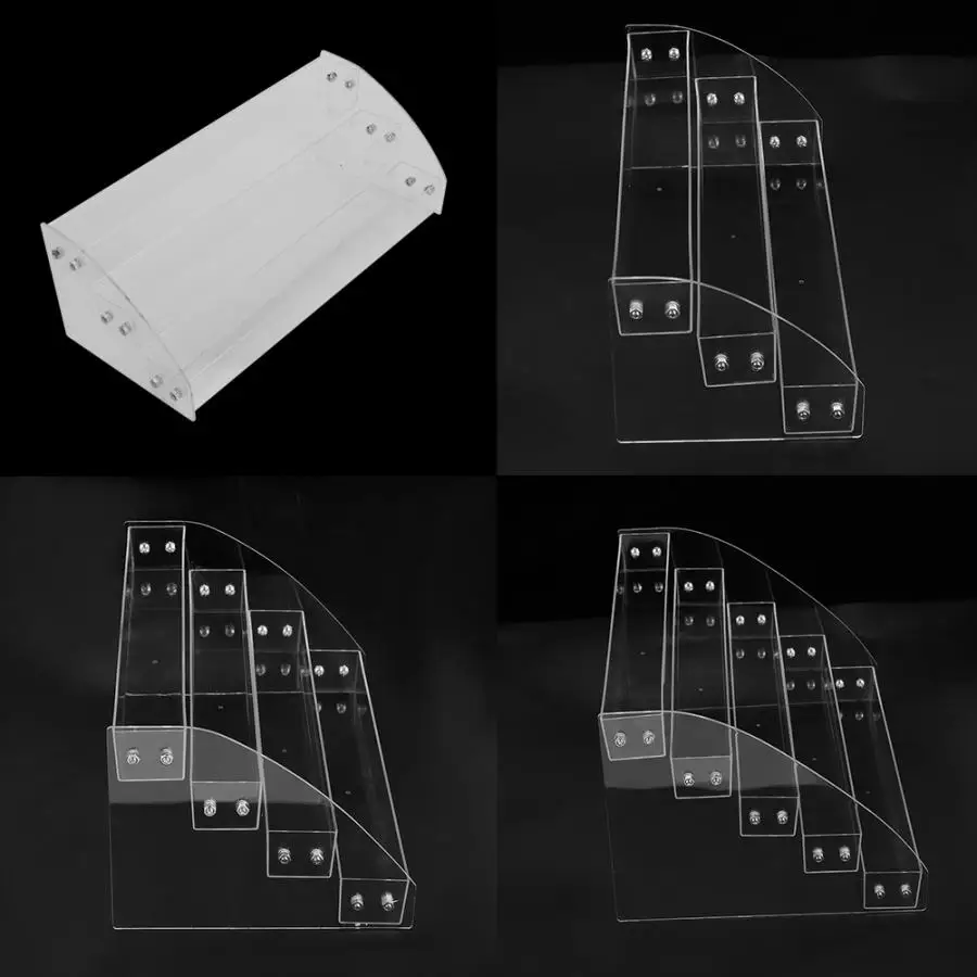 3/4/5 слоев прозрачный акриловый солнцезащитные очки Дисплей стойки для хранения косметических ювелирные изделия для очков, выставочный стенд держатель