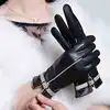 High Quality Elegant Women Leather Gloves Genuine Screen touch Gloves Autumn Spring Winter Thermal Hot Trendy Female Glove G570 ► Photo 2/3