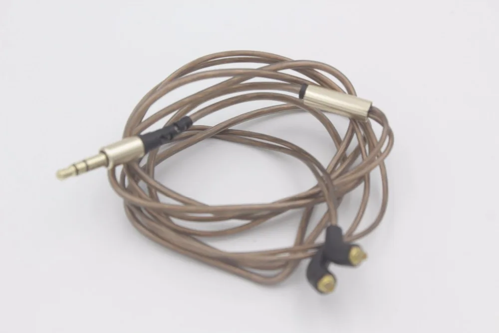 Сменный однокристальный медный кабель для наушников seper DT2 plus Shure SE215 SE315 SE425 SE535