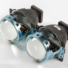 3,0 дюймов Q5 автомобиль би-ксенон HID проектор Объектив комплект для автомобильных фар дальнего ближнего света Европейский стандарт без HID лампы