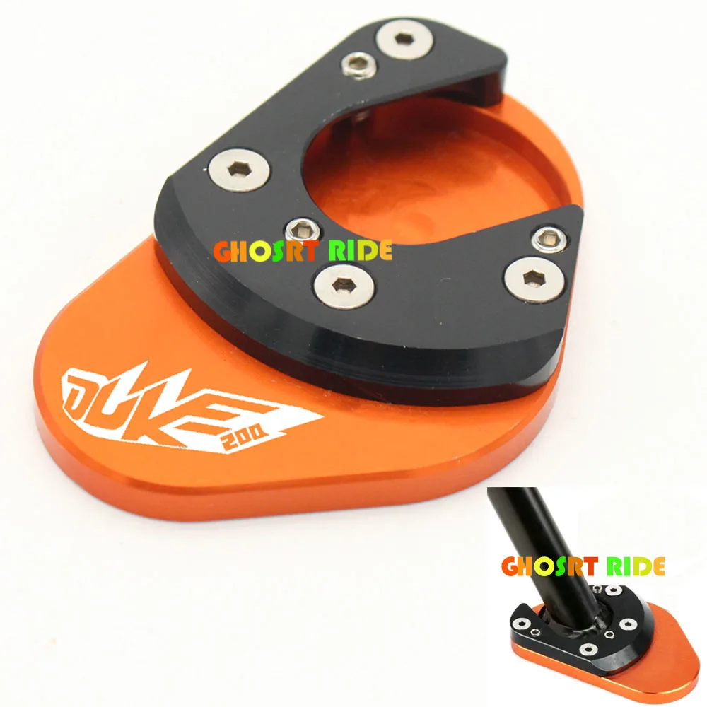 Выдвижная подставка с ЧПУ для KTM Duke RC 125 200 390 Enduro Supermoto SM SMC Adventure 690 950 990|Накладки и