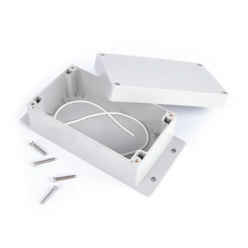 

Waterproof Plastic Enclosure Box Electronic Project Instrument Case Outdoor Junction Box Housing 158*90*65mm