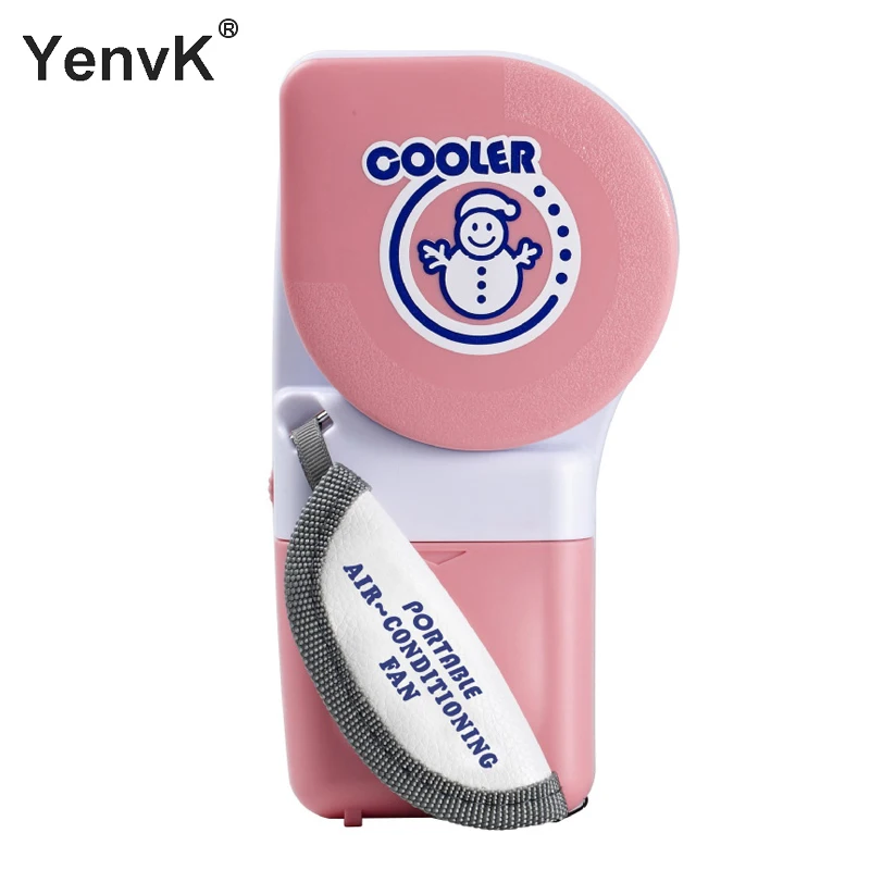Mini fan handheld Bladeless Fan Air Cooler Ventilator USB Rechargeable With LED Ligth Display Portable Cooler Fan For Outdoor  (1)