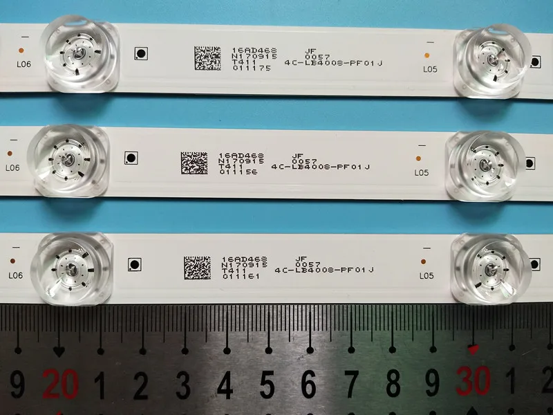 Светодиодная лента для подсветки 8 ламп Toshiba 40d2900 L40F3301B 40A730U 40l2600 L40D2900F YHB 4C LB4008 YH05J