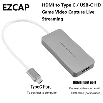 

HDMI 1080P HD Video Capture Card USB-C Type C to PC Game Video Capture Recorder Adapter For PS4/3 Xbox 360/One Wii Free Shipping