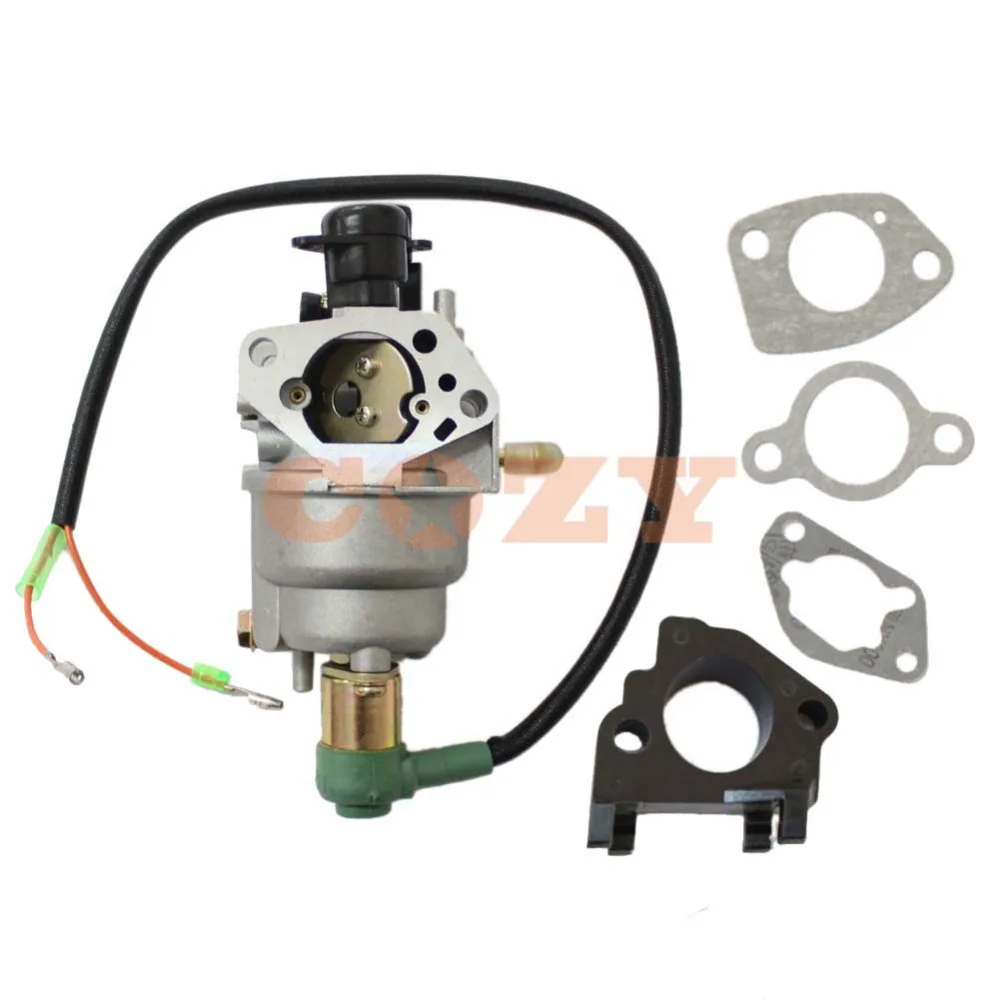 Carburetor Carb W/ Solenoid Gaskets For Honeywell HW5500 Generator