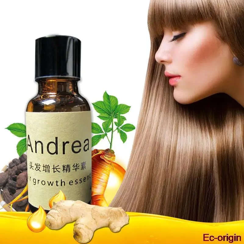 

Brand Andrea Hair Growth anti Hair Loss Liquid 20ml dense hair fast sunburst hair growth grow dropshipping