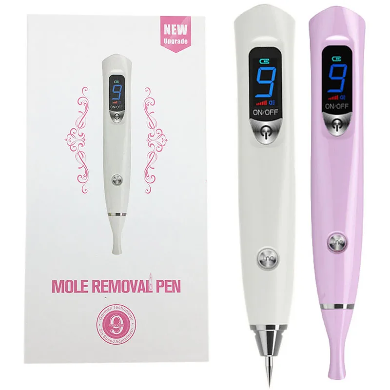 

Newest Laser Plasma Pen Mole Removal Dark Spot Remover LCD Skin Care Point Pen Skin Wart Tag Tattoo Removal Tool Beauty Care