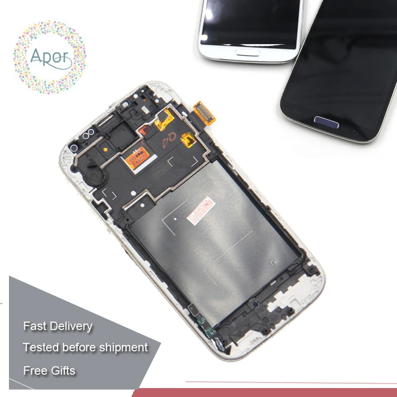 ЖК дисплей с сенсорным экраном и цифровым преобразователем для Samsung Galaxy S4 i9500