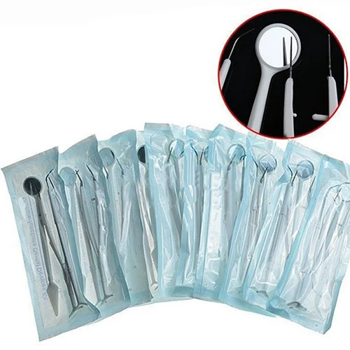 3 шт. набор инструментов для чистки зубов из нержавеющей стали|tooth clean|dental tool setdental