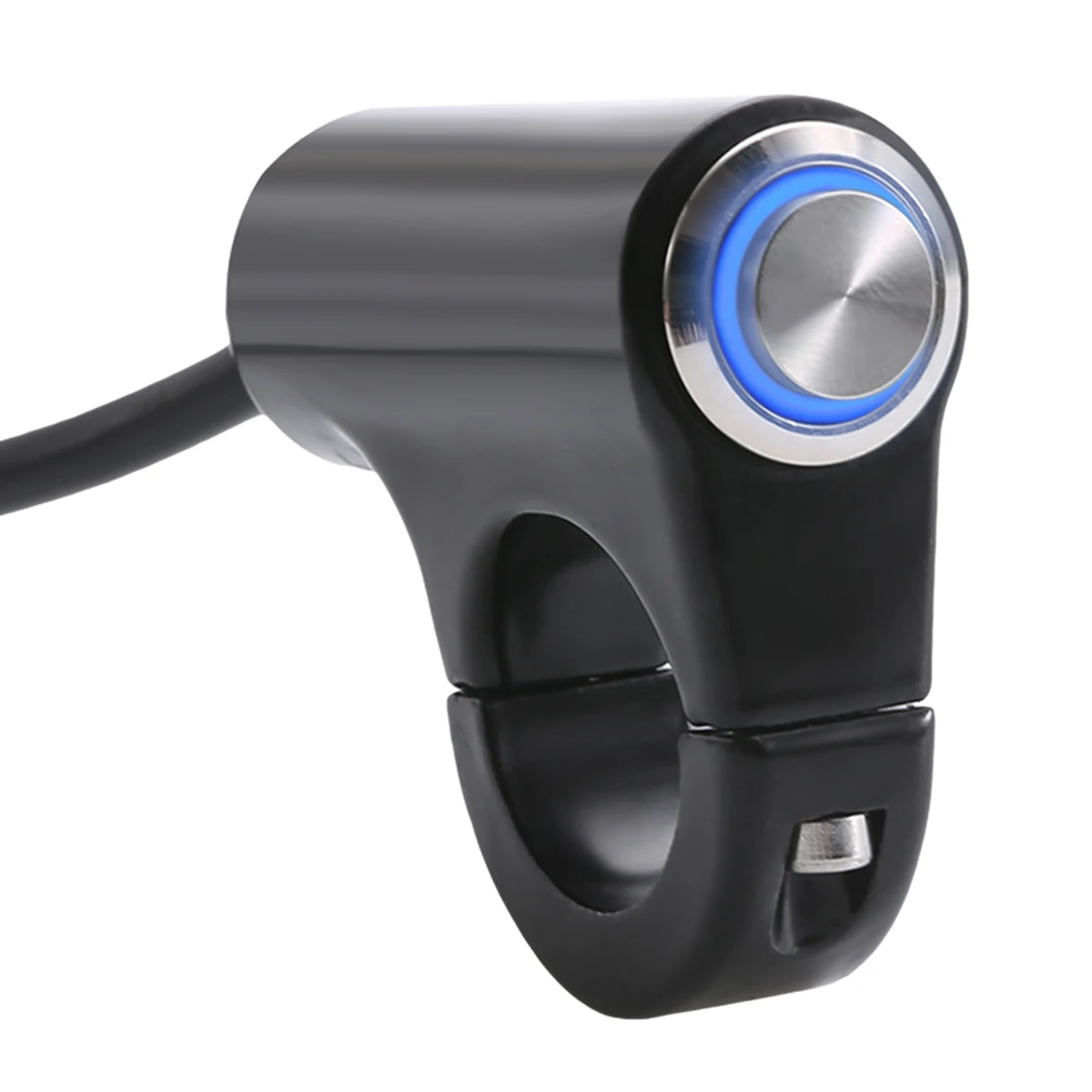 New 7/8 inch 22mm Motorcycle LED Handlebar ON OFF Switch Headlight Fog Light Waterproof Aluminum Alloy Switch