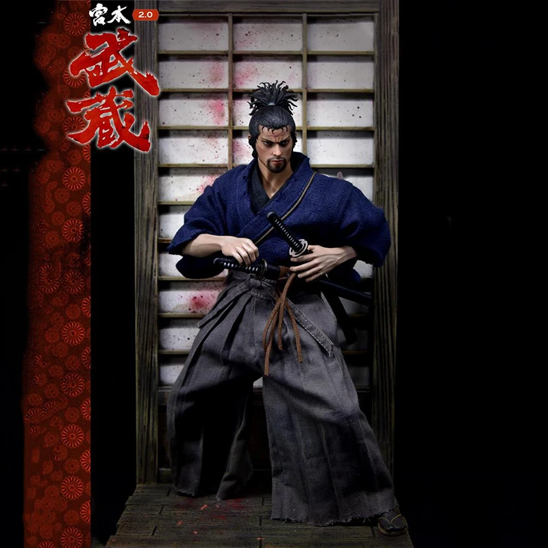 

complete Collectible 1/6 Scale Miyamoto Musashi 2.0 Standard Ver. 12'' Male Action Figure Doll Toys Gift Deluxe/ordinary Edition