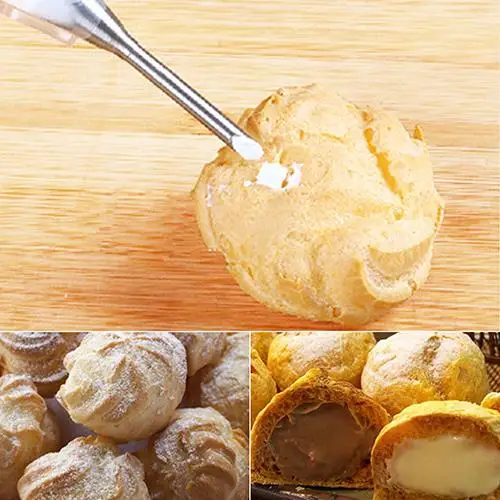 

1Pc Stainless Steel Nozzle Cake Cream Puff Decor Small Pastry Icing Piping Tool