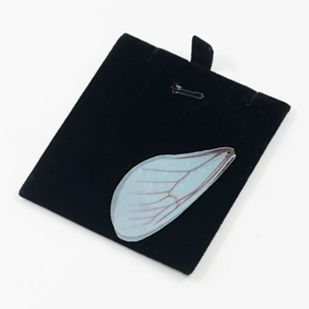 50pcs Cloth Fashion Dragonfly Wing Charms for Women Earrings Pendant Jewelry