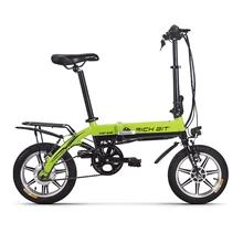 RichBit Mini Folding Electric Bike 36V 250W Lithium Battery Electric Bicycle Folding Electric Mountain Bike With 10.2Ah Battery