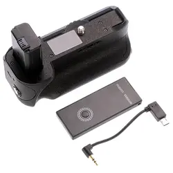 Вертикальная рукоятка аккумулятора для беззеркальной камеры sony A6500 с пультом дистанционного управления