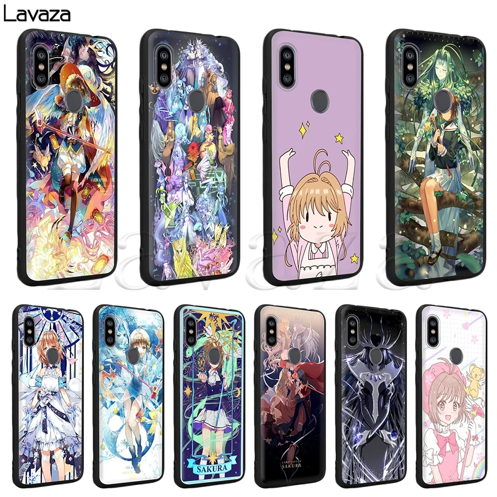 

Lavaza Card Captor Sakura Soft Silicone Case for Xiaomi MI MAX 3 A1 A2 mi6 mi 7 8 9 se Lite Plus f1