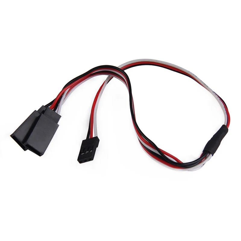Rc Model Servo Connectors Cable 30cm Male Female 1 to 2 Y splitter 3