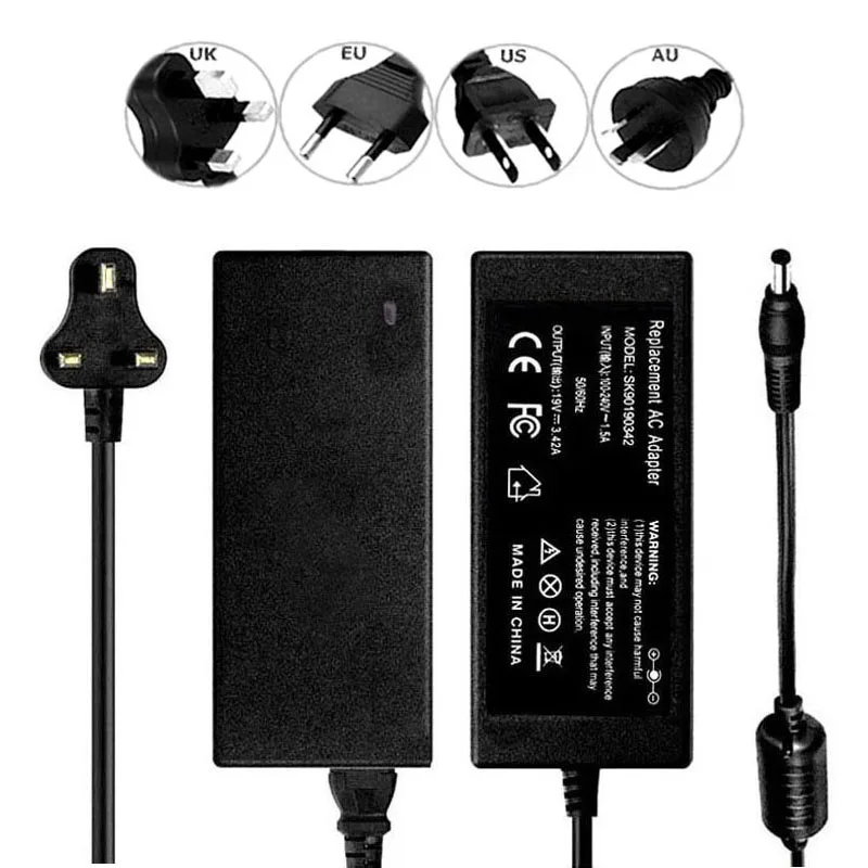 

65W AC Adapter Power Cord For Asus Q502L Q501L X551CA F551MA Laptop PC Charger