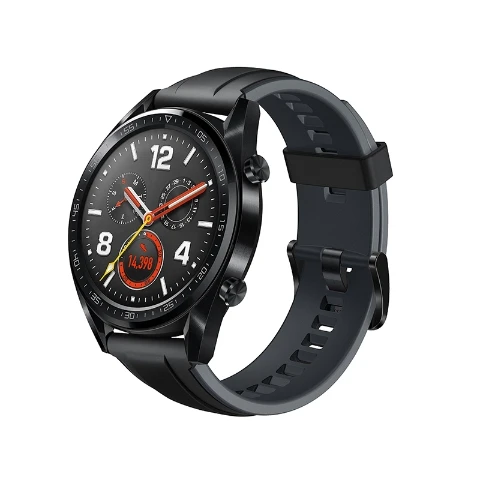 HUAWEI WATCH GT Смарт спортивные часы 1,39 дюймов AMOLED цветной экран Heartrate отчет gps плавание Бег Велоспорт сна монитор Часы - Цвет: Sport Black