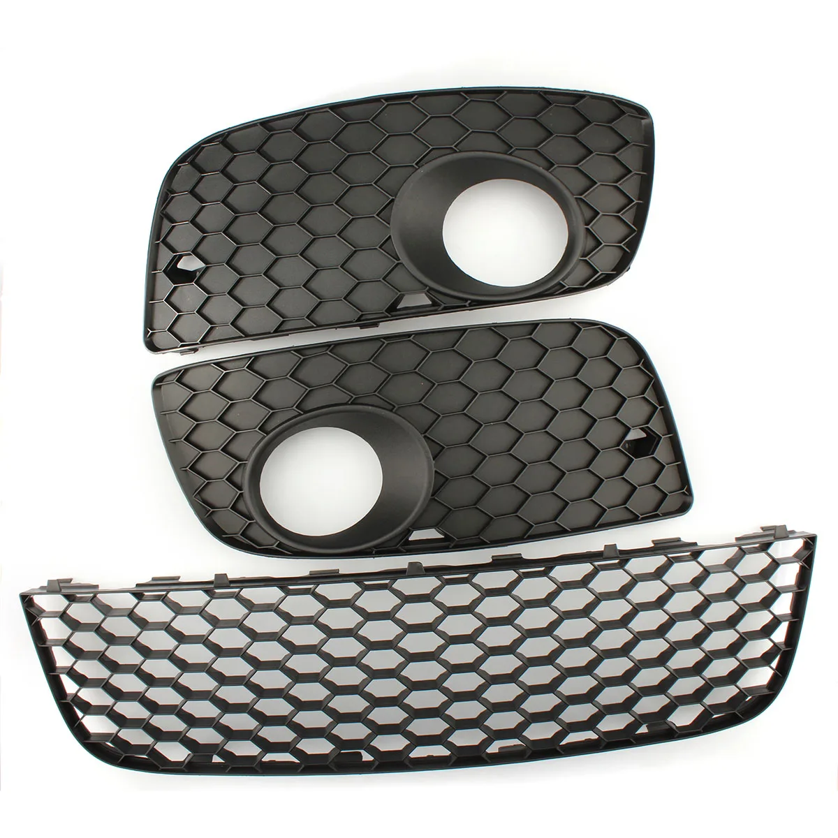 

Mesh Front Lower Bumper Center Grille Cover for VW Fog Light Jetta MK5 2005-2010