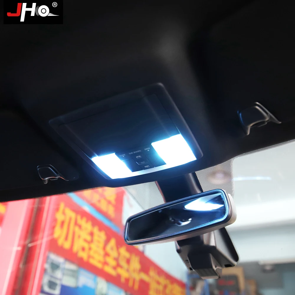 JHO светодиодный светильник лампы для Ford Explorer 2011- 2012 13 14 15 16 17 автомобильные аксессуары номерной знак задний багажник грузовая лампа для чтения