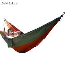 Hammock for Camping Single Double Hammocks For Outdoors Backpacking Travel Portable Lightweight Parachute Nylon Many Colors Hammock for Camping Single Double Hammocks For Outdoors Backpacking Travel Portable Lightweight Parachute Nylon Many Colors