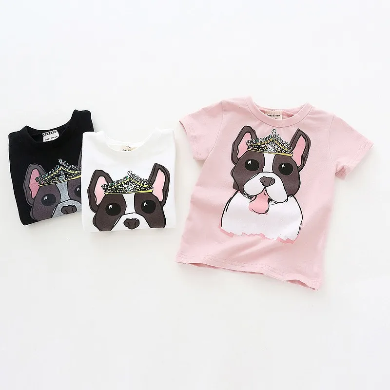 spesifikasi Baru Musim Panas Bayi T Shirt Untuk Anak Laki laki Perempuan Bayi Pakaian Pendek lengan Kartun T Shirt Bayi Laki laki Perempuan Pakaian bebes Balita Tops Tee