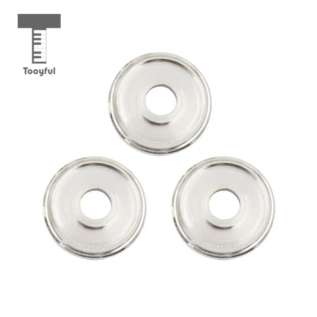 Tooyful 3Pcs Trumpet Valve Cap Screw Trumpet Repair Replacement Parts Tough