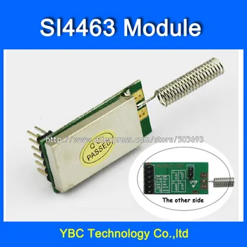 

Free Shipping 2pcs/lot SI4463 Wireless Module / Ultra-long-range Wireless Module / with Spring Antenna / 2000 m