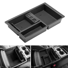 Car Central Console Armrest Box Storage Box Armrest Box Tray For Chevrolet Tahoe Suburban Silverado Gmc Sierra Yukon