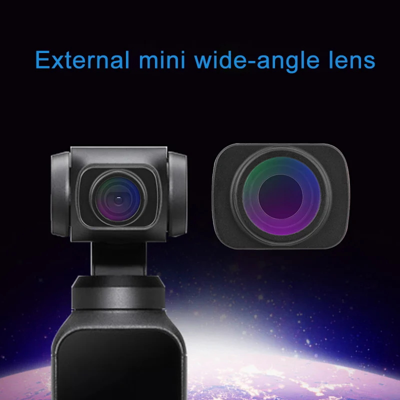 Newly Wide Angle Camera Lens Portable Mini Accessories for OSMO Pocket Handheld Gimbal | Электроника