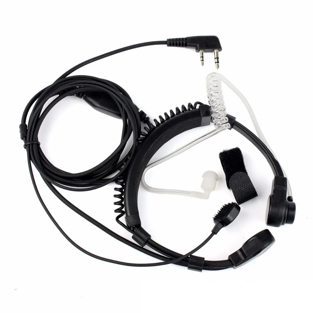 Baofeng Accessories PTT Throat Microphone Mic Earpiece for Baofeng eaphone UV 5R UV 5RE UV 82 UV