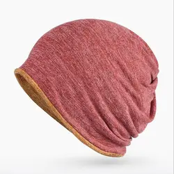2017 новые свитеры для женщин хлопковые шапки-бини хип-хоп Воротник модные шапки, шарфы для мужчин женщин Skullies мешковатая шапка 2