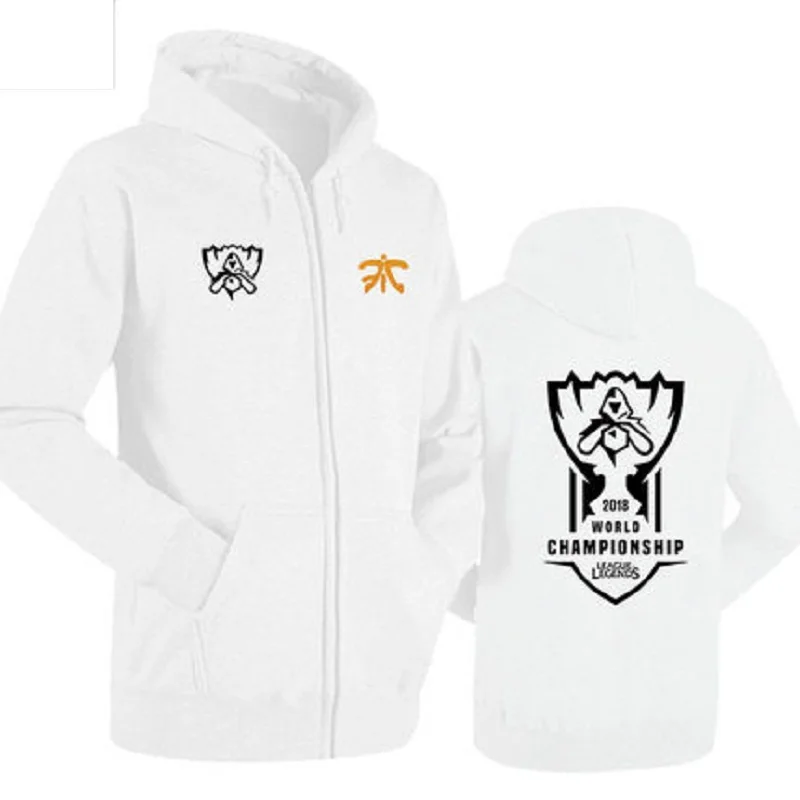  League of Legends lol S8 Finals IG FNC RNG Invictus Gaming Team LOL IG Team zippper Hoodies Sweatsh